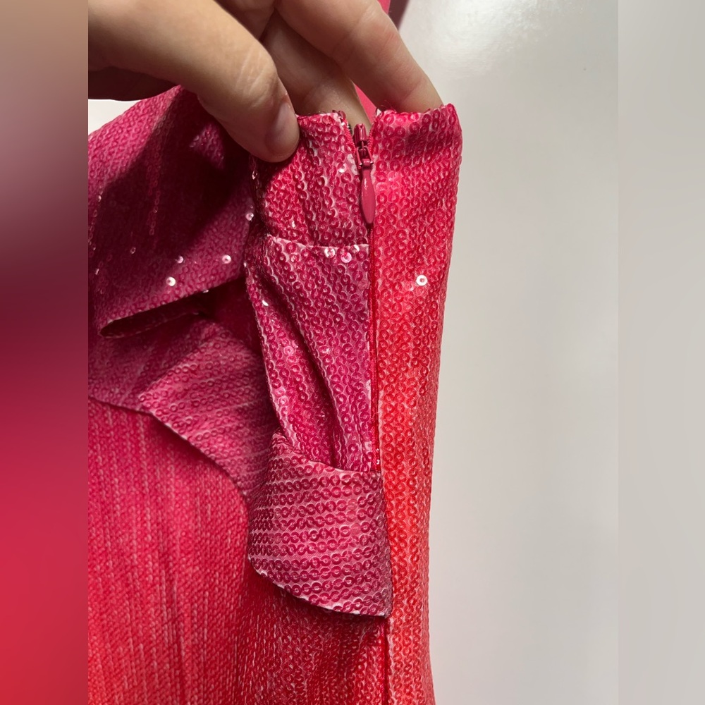 NEW Derek Lam 10 Crosby Gigi Ombré Sequin Minidress size 8 woman’s designer - Picture 8 of 11